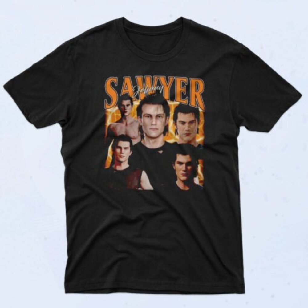 Johnny Sawyer 90s Retro Graphic Music Album Tour Fan T-Shirt 24